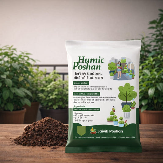 Organic Humic Acid Flakes Poshan