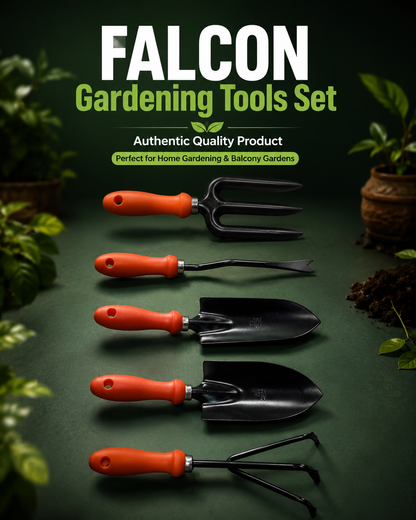 Falcon Authentic Gardening Tool Kit set of 5