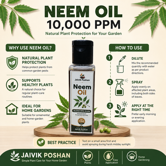 Organic Neem Oil 50ml 10,000PPM